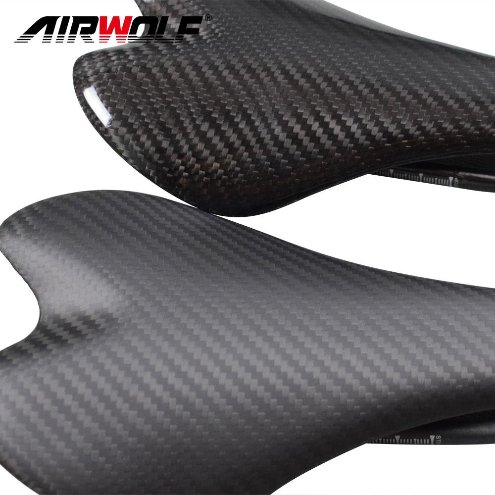 T800 Full Carbon Bicycle Saddle Seat Rail 7x9mm Dimensions for MTB Road Bike Use with Massage Function