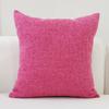 Nordic Home Thickened Linen Solid Color Pillowcase Sofa Cushion Cover Pillowcase