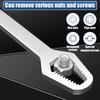 3-17mm Universal Torx Wrench, Adjustable Eyeglass Wrench Plate, Double Headed Torx Wrench, Factory Manual Tool