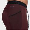 Nike Lunar Ray Running Tight Warm Breathable Sports Long Pants Men Bottoms Burgundy FB8599-652