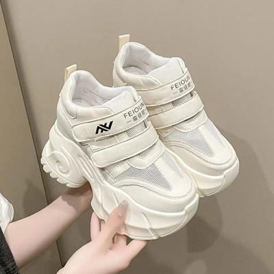 Мода 2024 женские кроссовки для взрослых Женская платформа Плоская обувь Женская обувь мода Повседневные кроссовки Женские массивные кроссовки Женская обувь