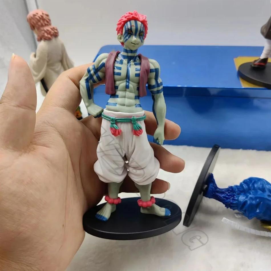 Аниме Demon Slayer Kimetsu no Yaiba фигурка Камадо Танджиро фигурка Agatsuma Zenitsu Nezuko Warrior ПВХ модель игрушки