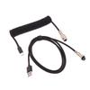 Механическая клавиатура Спиральный кабель Тип провода USB Type-C Порт USB Провод Механическая клавиатура Авиатор Настольный компьютер Авиационный разъем