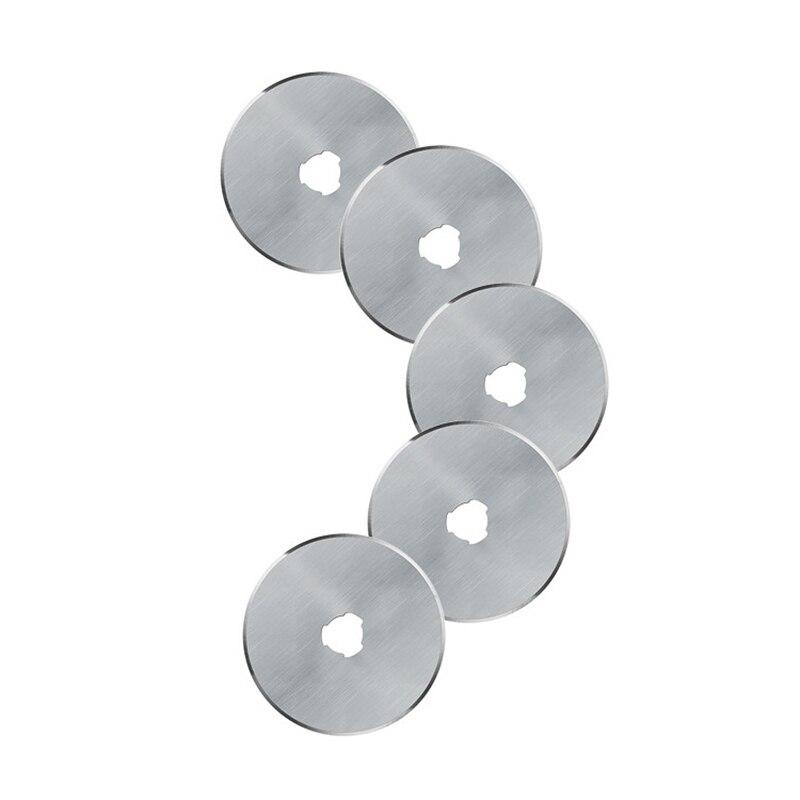 10 шт. 45 мм многоцелевой вращающийся резак диск для ткани ручная стежковая швейная машинка рулон бумаги карбидный наконечник дисковой пилы резка