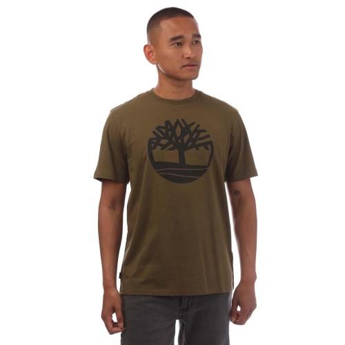 Timberland Mens Kennebec River Logo T-Shirt