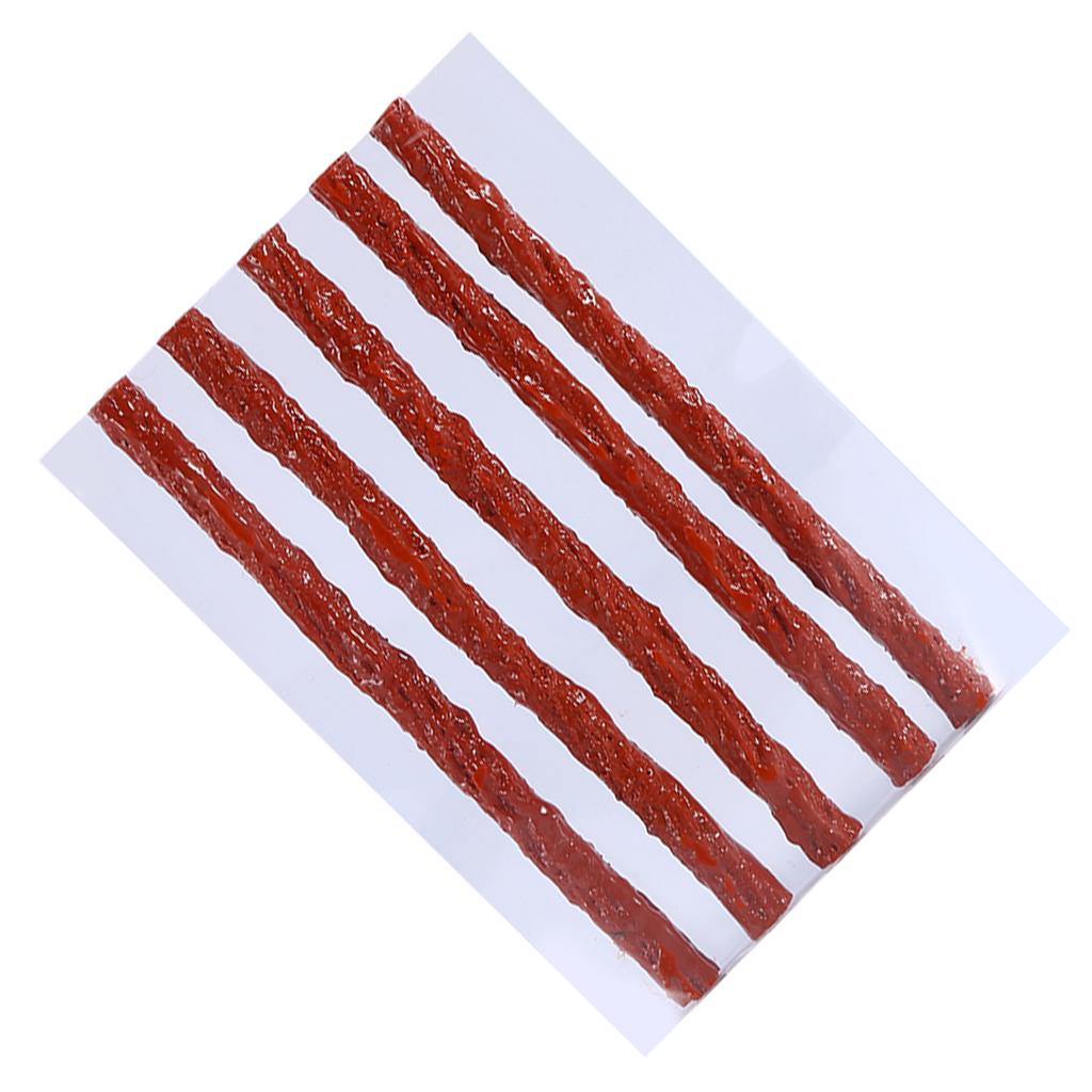 50 шт. бескамерный ремонт шин Скутер Велосипед Автомобиль Мотоцикл Резиновые полоски Набор Заглушка Прокол шины