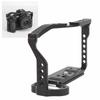 JLwin Camera Cage Алюминиевый сплав 1/4 дюйма 3/8 дюйма Резьбовое отверстие для Arca Quick Release Cold Shoe Port Camera Video Cage для Z50