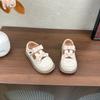 Youth style shoes Girls Princess Flat Shoes With Bow Detail Soft Rubber Sole Non-Slip Casual Kids