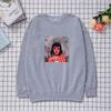 Witch-Themed Unisex Round Neck Pullover – Loose Long Sleeve Sweatshirt for Autumn/Winter
