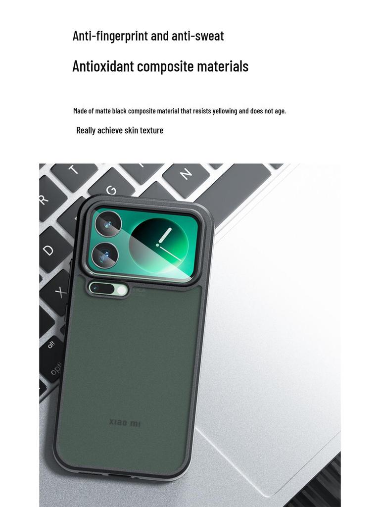 Матовая, приятная для кожи, с подушкой безопасности, чехол для телефона Xiaomi 17 Pro для Poco F7 Pro