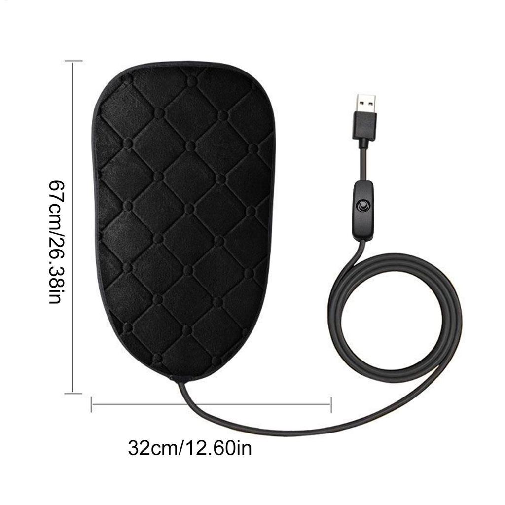 Dirt Bike Seat Cushion Motorbike Heating Pad Cold Weather Scooter Cushion For Dirt Bike ATV Snowmobile Road Trip Touring Street