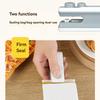 2 In 1 Mini Bag Sealer USB Rechargeable Chip Bag Sealer Heat Seal  Portable Handheld Vacuum Food Sealer Bag B