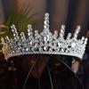 Корона невесты Легкая роскошь Корона для волос на день рождения принцессы Корона для танцевального выступления Высококлассные и элегантные аксессуары для платья Аксессуары для волос