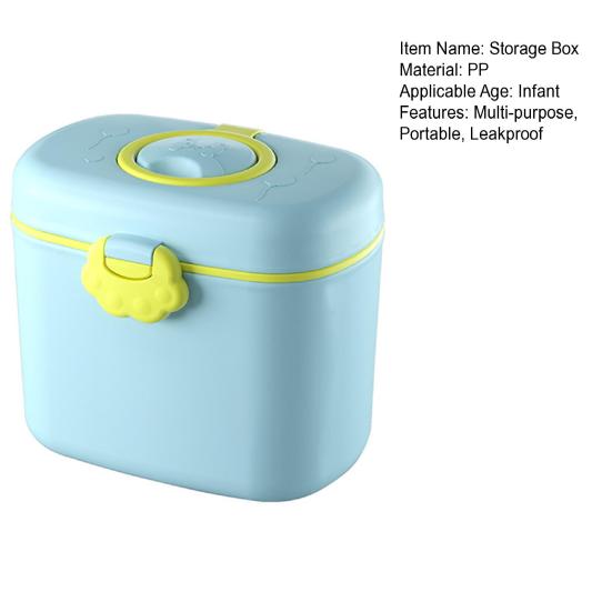 380/550 мл Портативная коробка для хранения молочной смеси Герметичный диспенсер для детских смесей Уличный дорожный герметичный контейнер для хранения еды и перекусов