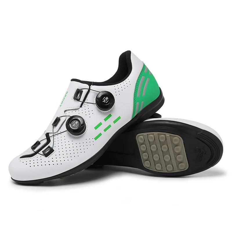 New Men MTB Cycling Shoes Unisex Cycling Road Nonslip Boots Mountain Bike Shoes Lightweight Women SPD Racing Outdoor Sneakers