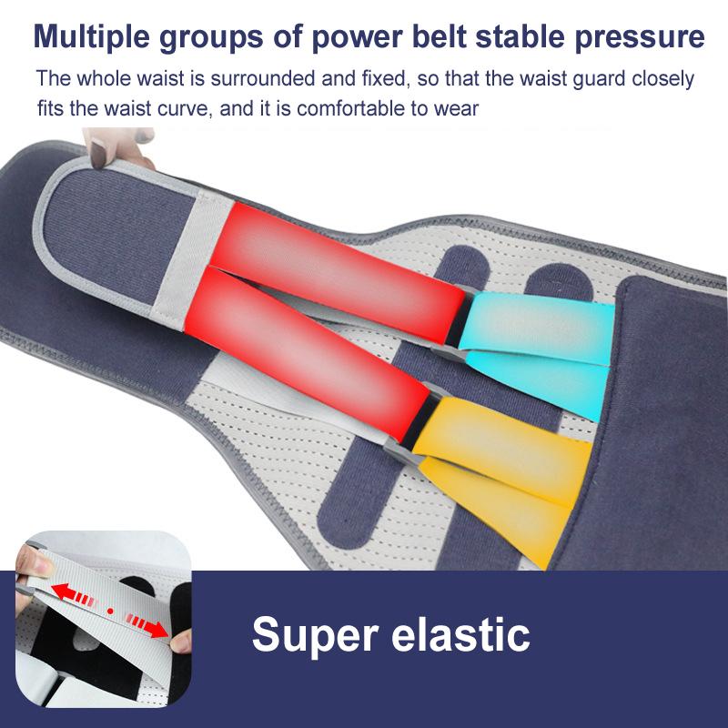 Magnetic Therapy Double Pull Lumbar Disc Herniation Waist Support Belt Back Pain Orthopedic Brace Spine Decompression Men Women