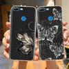 Чехол для телефона Honor 9 Lite Задняя крышка для Huawei Honor 9 Lite Чехлы Прозрачный Силикон ТПУ Защитные Кошки Цветочный принт Чехлы