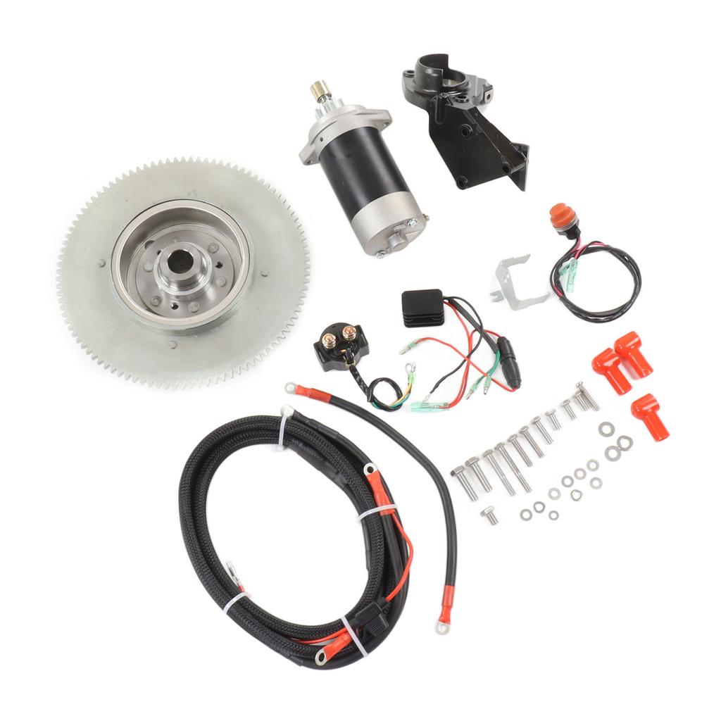 Outboard Motor Rear Operation Modified Electric Starter 61T?85550?10?00 Accessories Fit for T30 2