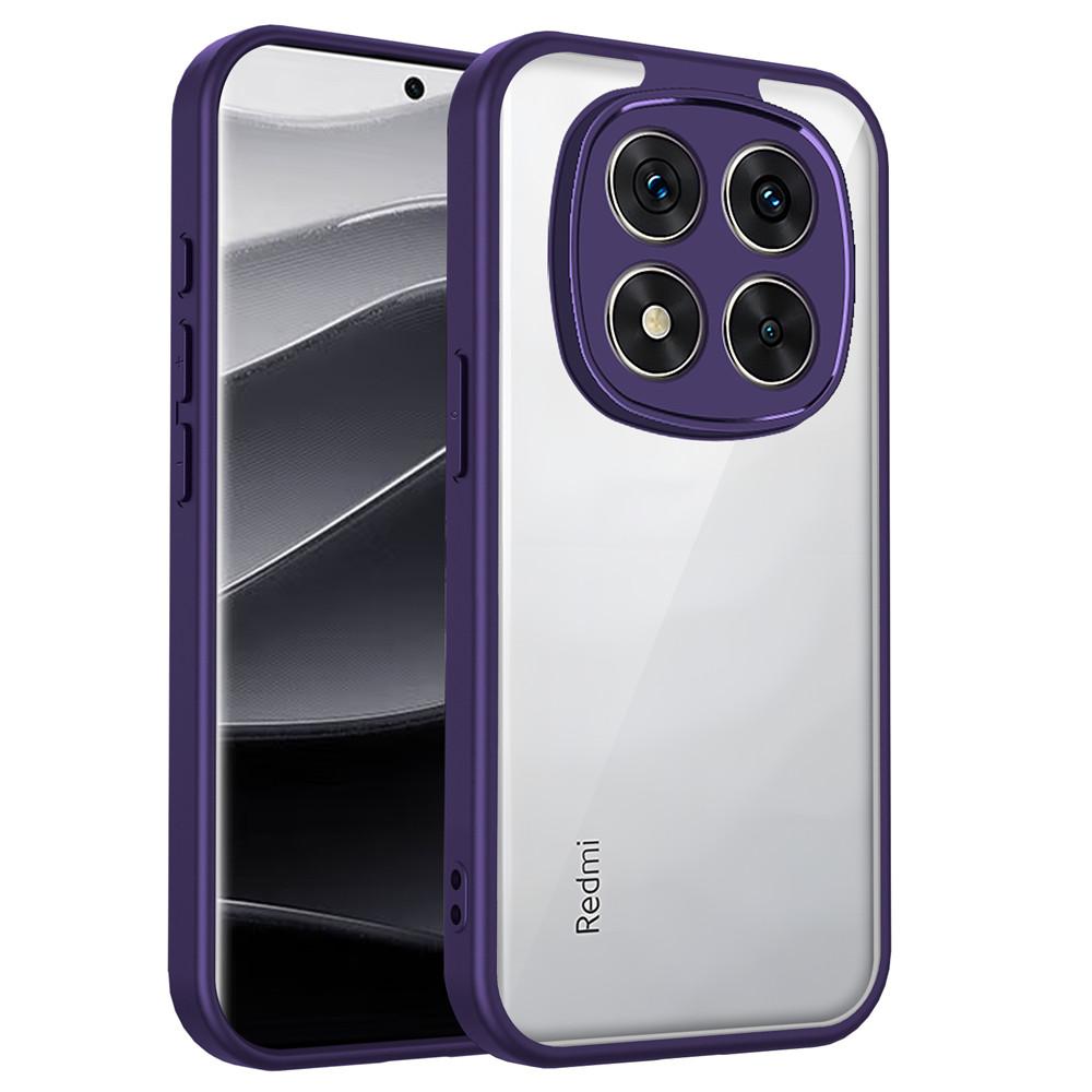 Противоударный чехол POCO X7 Armor для Xiaomi POCO X7 X6 X5 X3 F7 F6 M6 M7 Pro C65 C75 15 Роскошный Матовый Акриловый Прозрачный Твердый Чехол