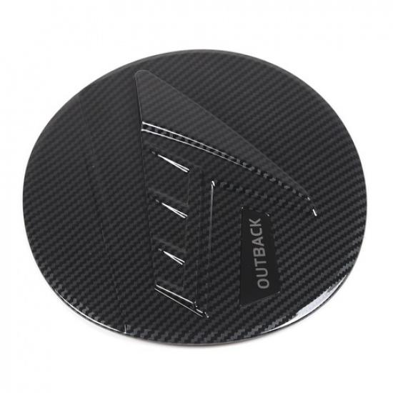 Углеродное волокно ABS Крышка топливного бака Масляный бензиновый чехол Отделка Подходит для -23 Subaru Outback