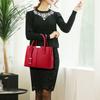 Women's Leather Tote Large Capacity Banquet Mommy Bag Trend Retro Crossbody Bag Classic Designer Shoulder Bag