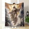 Heavenly Ascension Scene print blanket soft and cozy perfect for the living room bed sofa or a nap,gift