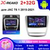 Android 13 For JAC T6 1 2015 - 2021 Car Head Units Radio Multimedia Navigation GPS BT Carplay Stereo Video Player Wifi Camera