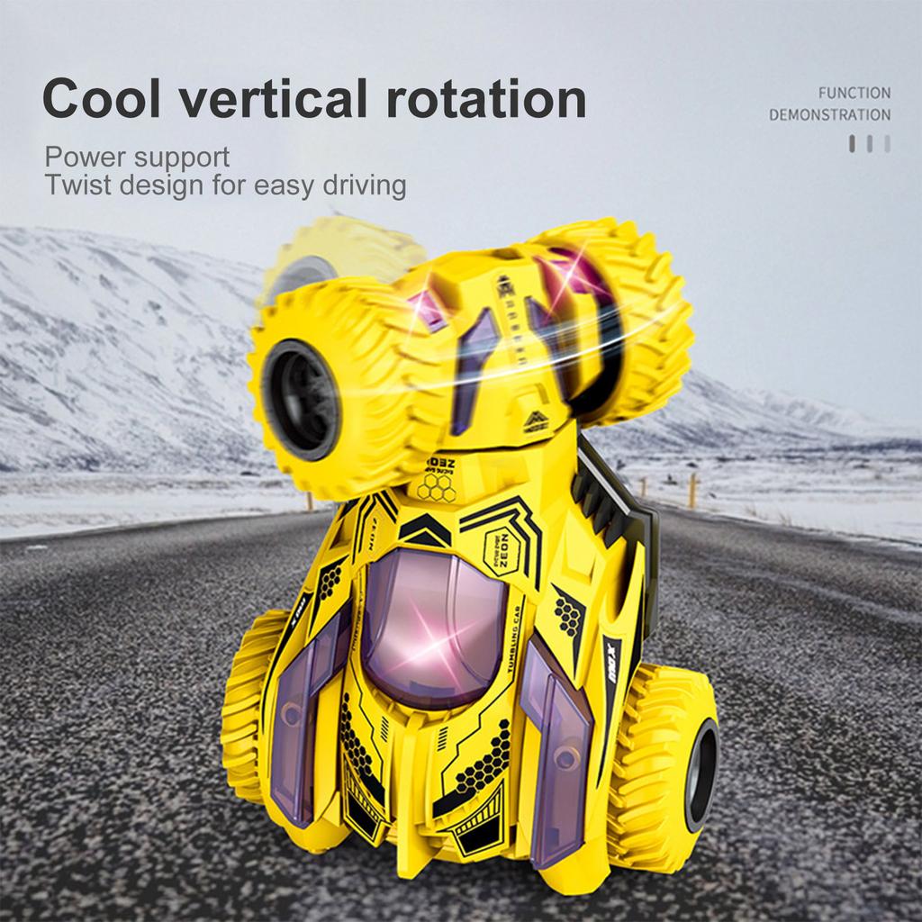 Детские двухсторонние полноприводные инерционные трюковые машинки для мальчиков, игрушечная модель автомобиля, вращение на 360 градусов, внедорожник, детская игрушка в подарок