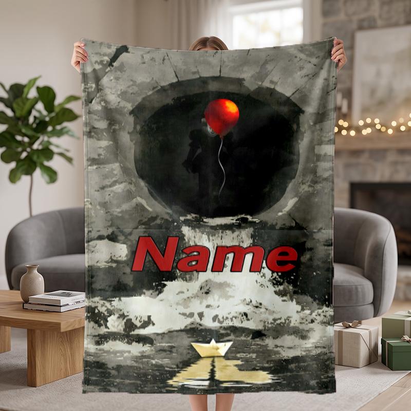 it Custom Flannel Blankets Soft Warm Cozy Throws for Home Decor Holiday Gifts