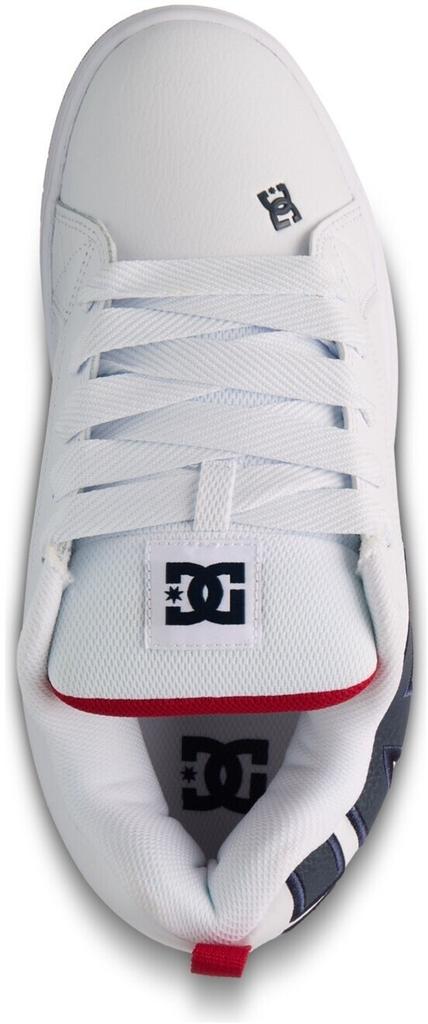 Кроссовки DC Shoes Court Graffik white/navy/red