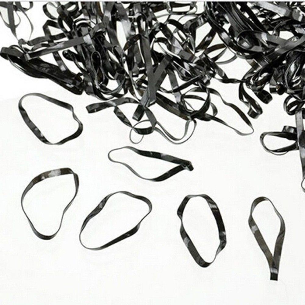 400pcs Elastic Girl Baby Rubber Hair Band Plaits Ponytail Holder Hair Rope Tie