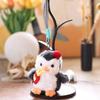 Cute Penguin Plush Keychain Cartoon Stuffed Animal Doll Keyring Backpack Pendant Bag Hanging Decoration Birthday Gifts