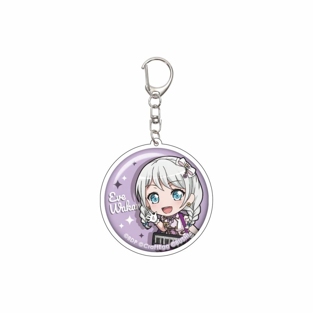 55ММ Аниме BanG Dream Брелок Мисаки Окусава/Мишель/Каору Сета/Саё Хикава Брелок Акриловая Модель Пластина Рождественские Подарки