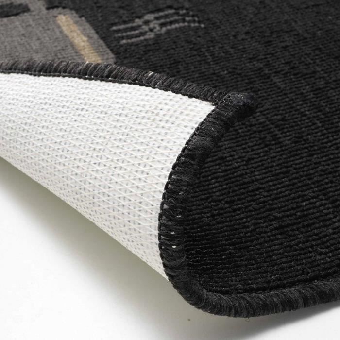 Tapis - The - Multi-usage - 50 x 120 cm - Noir - Rectangulaire - Moderne