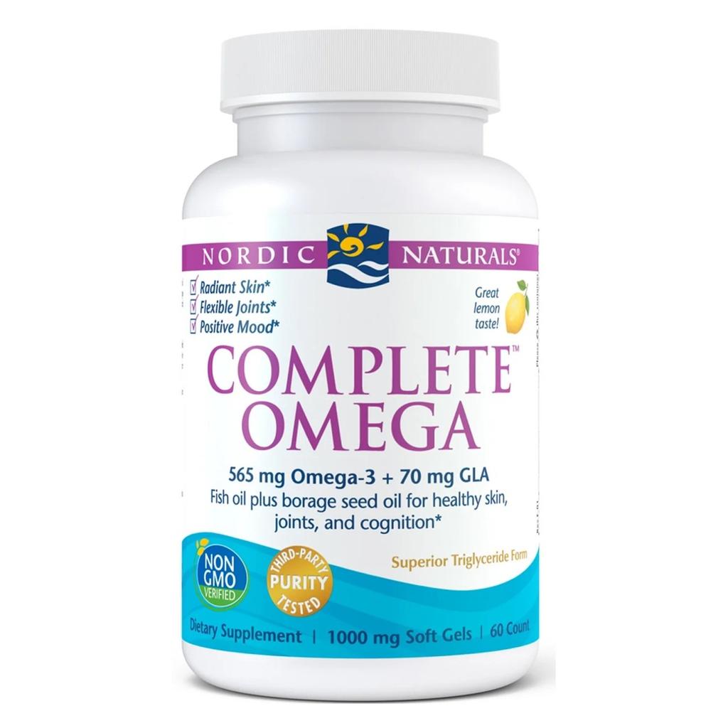 Complete Omega, 565mg Lemon - 60 softgels
