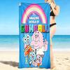 1Pc Gumball'S Colorful Friends Beach Towel Quick Dry Multiuse For Beach Pool Gym Yoga Home Travel Christmas Halloween Xmas Gift N1224