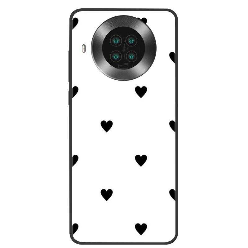 Чехол для Cubot Note 20 Pro Силиконовый с рисунком кота Мягкий черный чехол для Cubot Note20 Pro Чехол-бампер TPU Защитная крышка Note 20Pro Capa