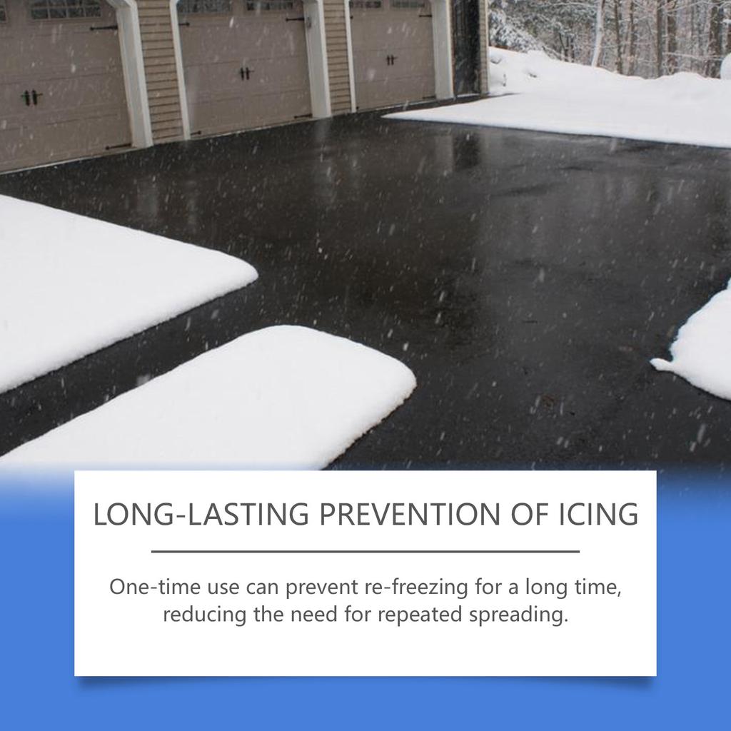 Pet Safe Ice Melting Agent Suitable For Concrete Ice Melting Snow Melting Is Effective Below -15 Degrees For Snow Removal And Icing Carrying Bag,100g