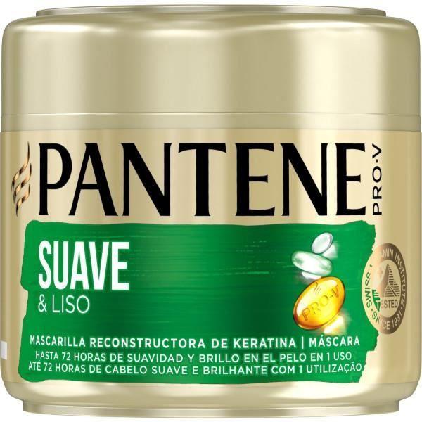 Mascarilla - PANTENE - Suave Y Liso - 300 Ml - Unisexe - Ingrédients nourrissants
