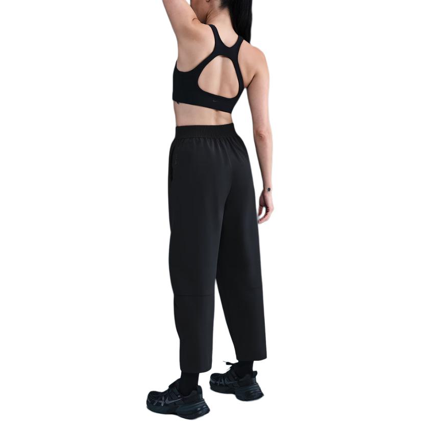 Nike Dri-Fit Ss25 24.7 Идеальная Эластичность Модные Простые Быстросохнущие Повседневные Брюки с Высокой Талией Женские Низ HQ0231-010