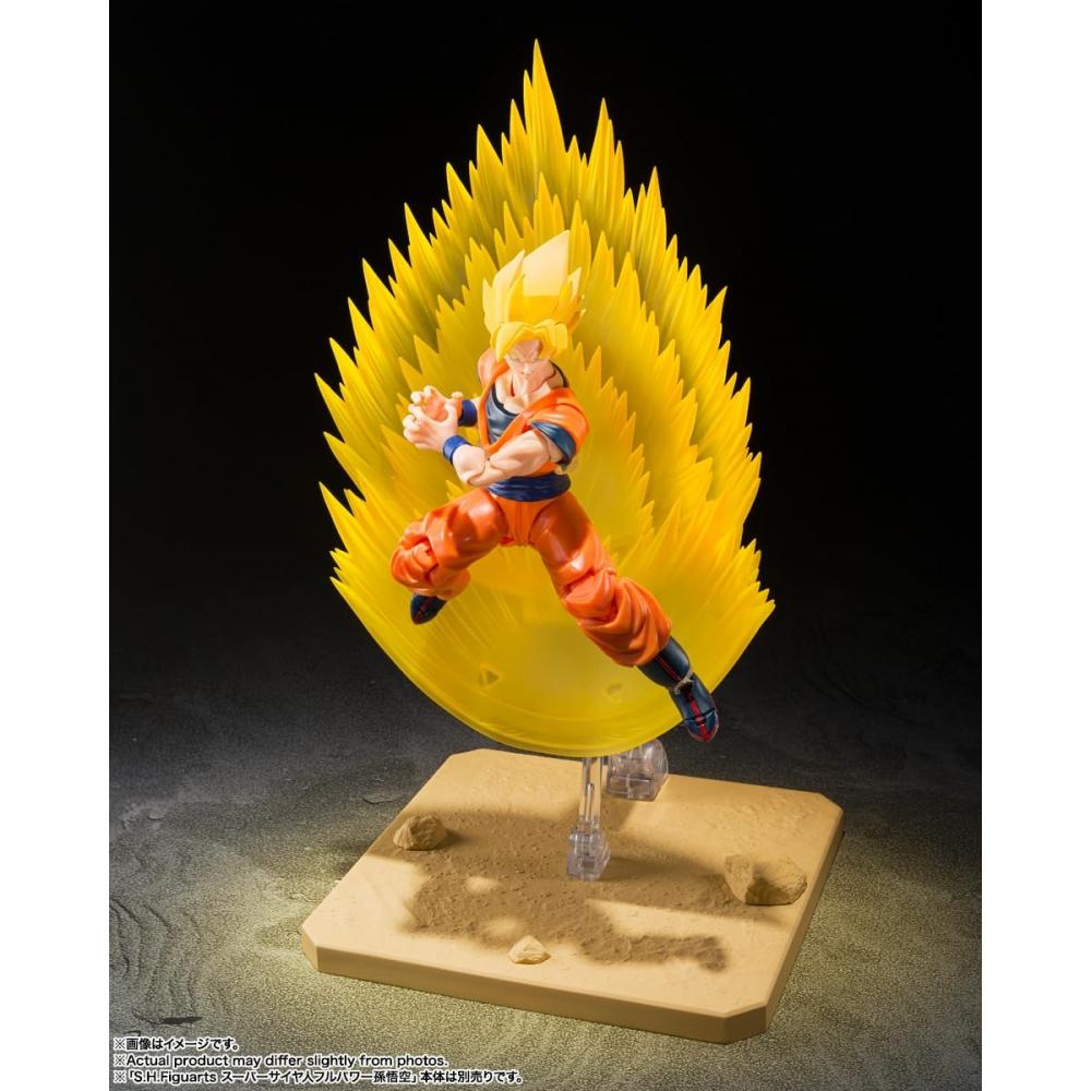 SHFiguarts Dragon Ball Z Super Saiyan Son Goku Effect Parts Set - Телепортация Камехамеха - Приблизительно. Окрашенная подвижная фигура из АБС и ПВХ, 150 мм