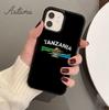 Чехол для телефона с флагом и гербом Танзании для iPhone 11 12 13 14 Pro Max mini XR XS SE 2020 6S 7 8 Plus Samsung Galaxy S21 S22
