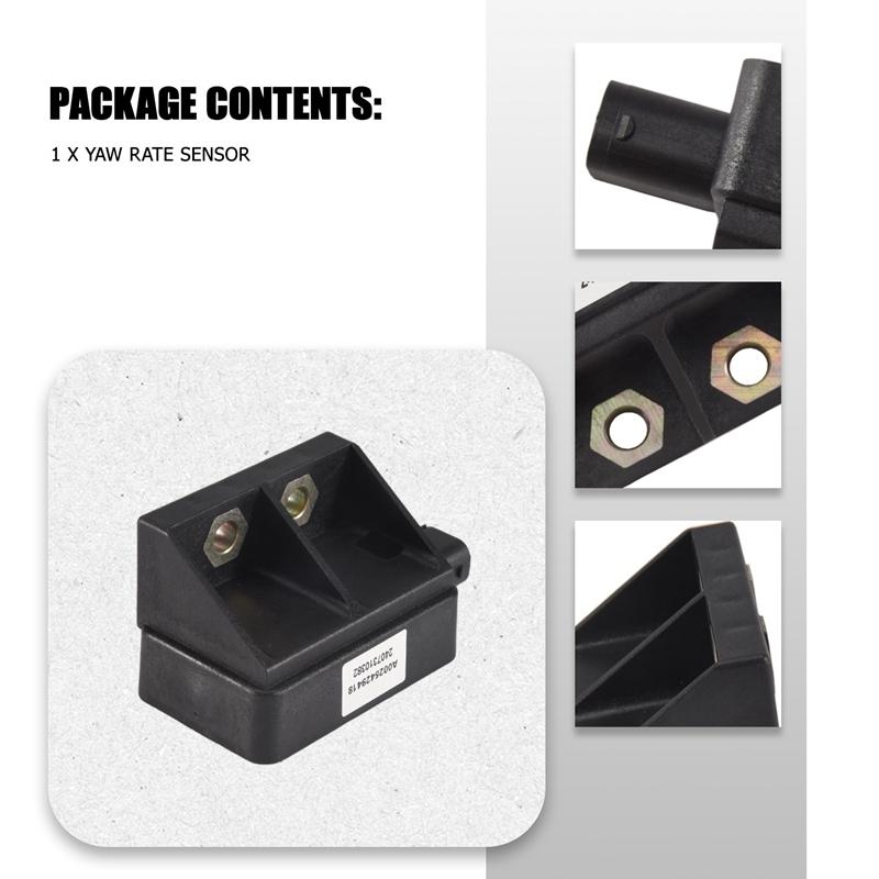 For MERCEDES Benz SLK ML C240 2001-2003 Car Yaw Rate Sensor Traction Control Module 0025429418