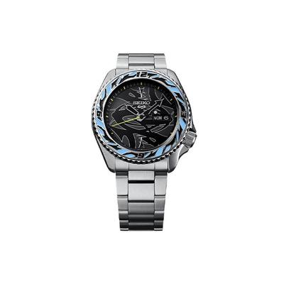 Seiko5 Водонепроницаемые Автоматические Механические Часы с Браслетом из Нержавеющей Стали Мужские Часы SRPG65K1