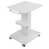 Beauty Instrument Stand Cart 3 Tier Rolling Storage Stand Mobile Cart with Wheel for Spa