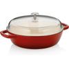 Сковорода Calido с крышкой красная 28 см (11964-CN)