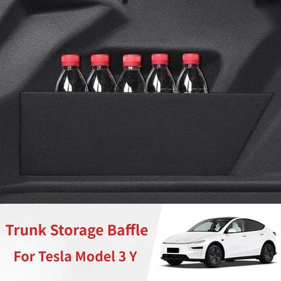 For Tesla Model 3/3+/Y Juniper Accessories Trunk Baffle Tail Box Separate Storage Partitions Board Boot Side Baffles 2017-2025