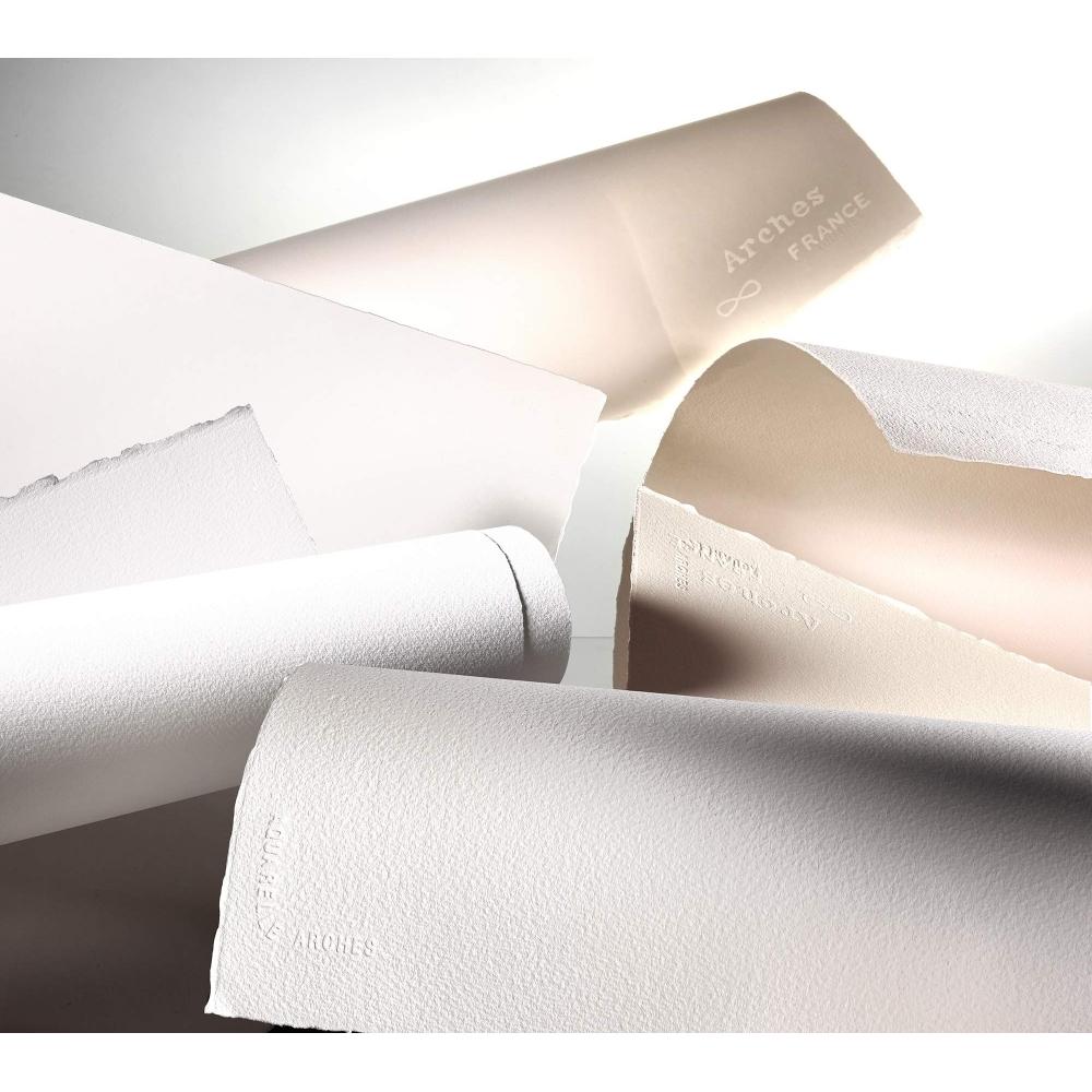 Бумага для акварели Arches, 300 г, тонкая, 23X31 см, 12 листов (1795092) Натуральный белый