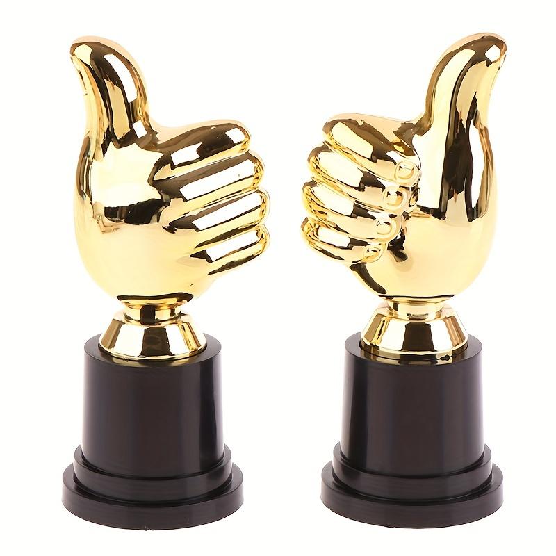 1 Mini Award Trophy, Thumb Trophy Toy, Party Gift Competition Champion Award