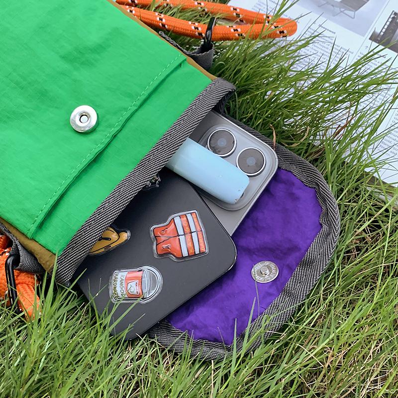 Сумка через плечо Color Block Сумка на плечо для мобильного телефона